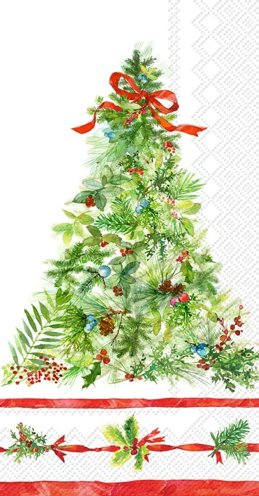 Boston International Christmas Hand Towels Paper Guest Towels Disposable Fingertip Towels Christm... | Amazon (US)