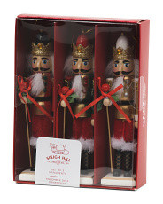 Set Of 3 Nutcracker Ornaments | Pillows & Decor | Marshalls | Marshalls