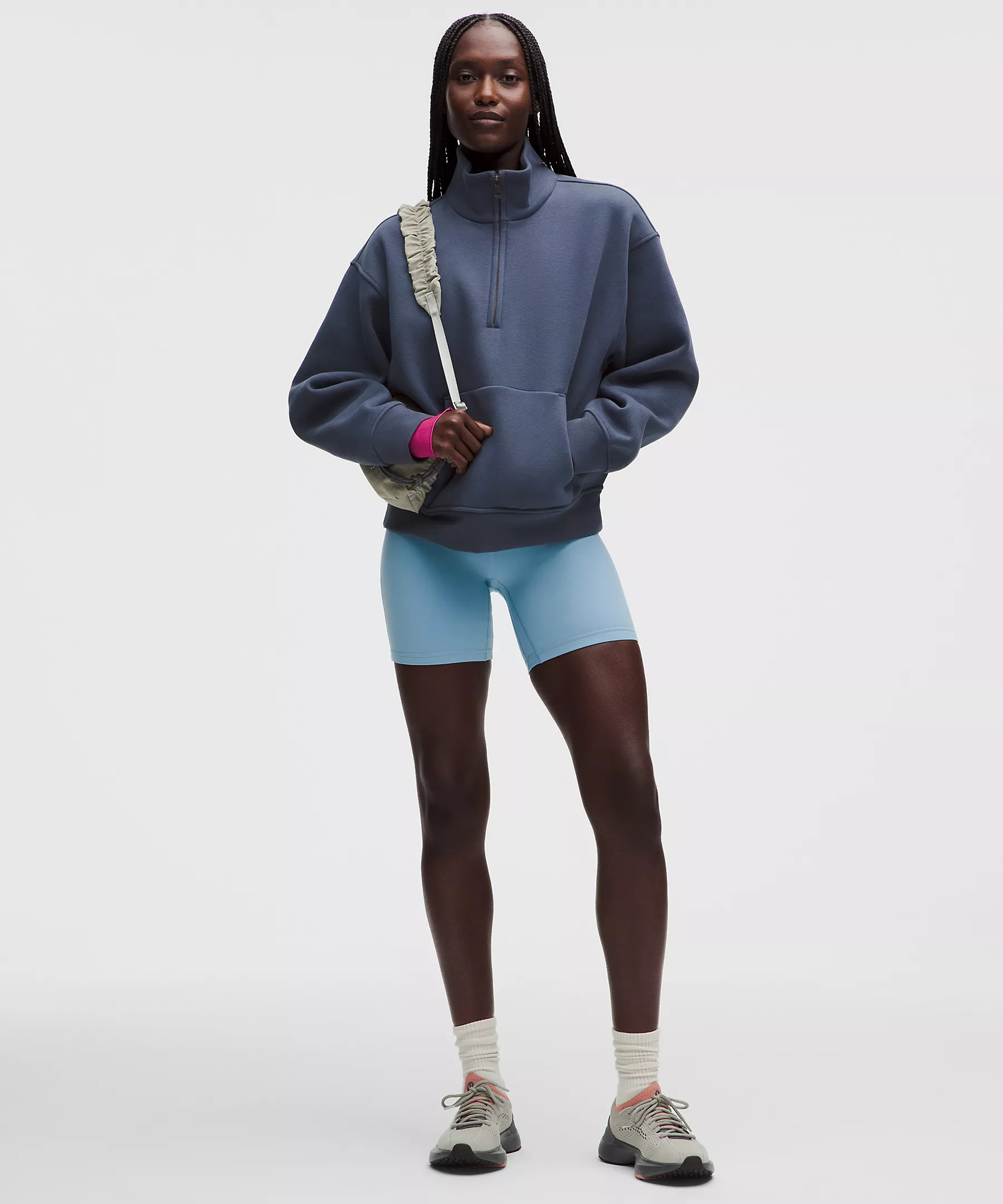 Women's Steady State SuperLoft Funnel-Neck Half Zip | Lululemon (US)