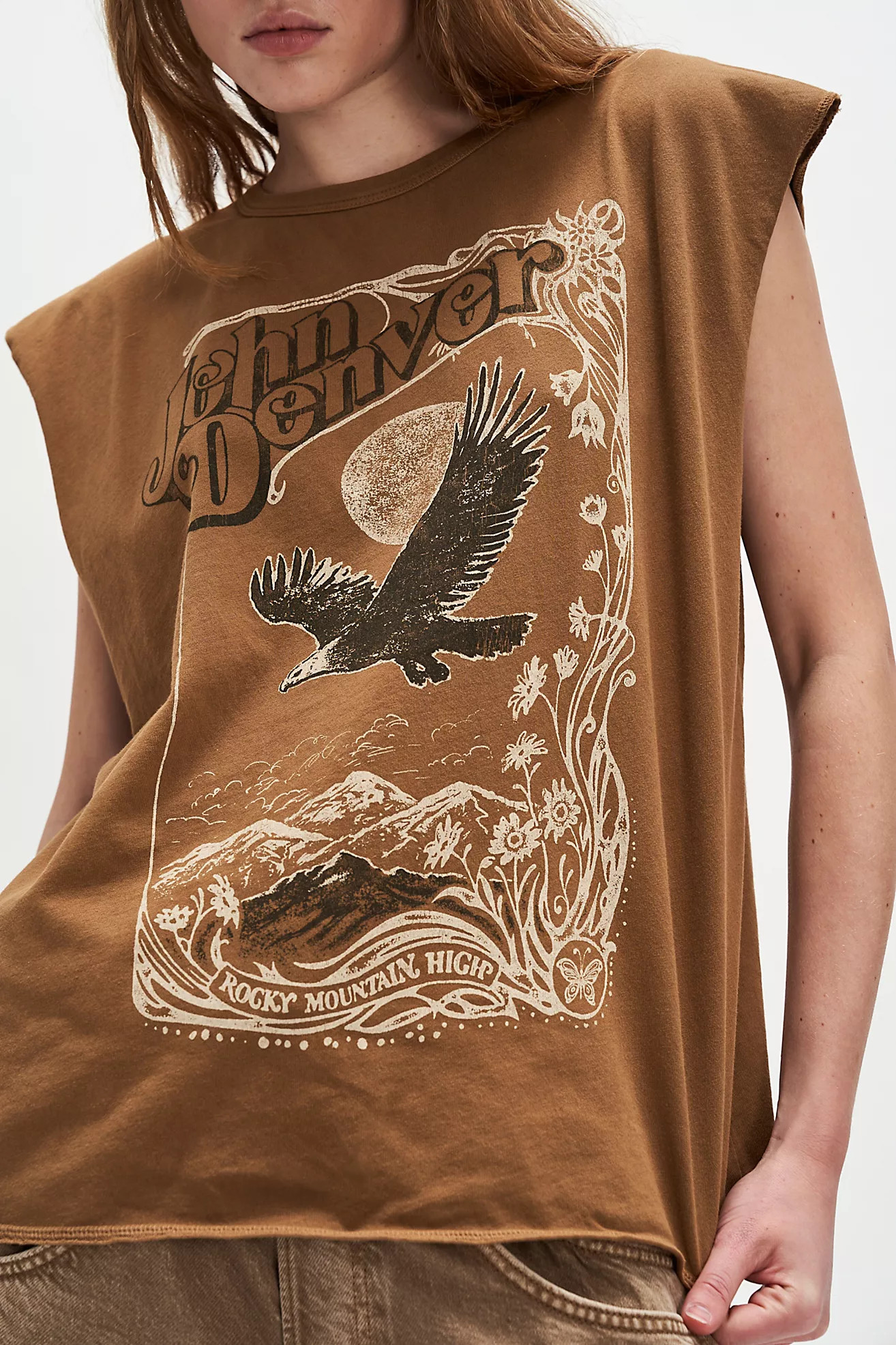 John Denver Oversized Muscle Tee | Free People (Global - UK&FR Excluded)