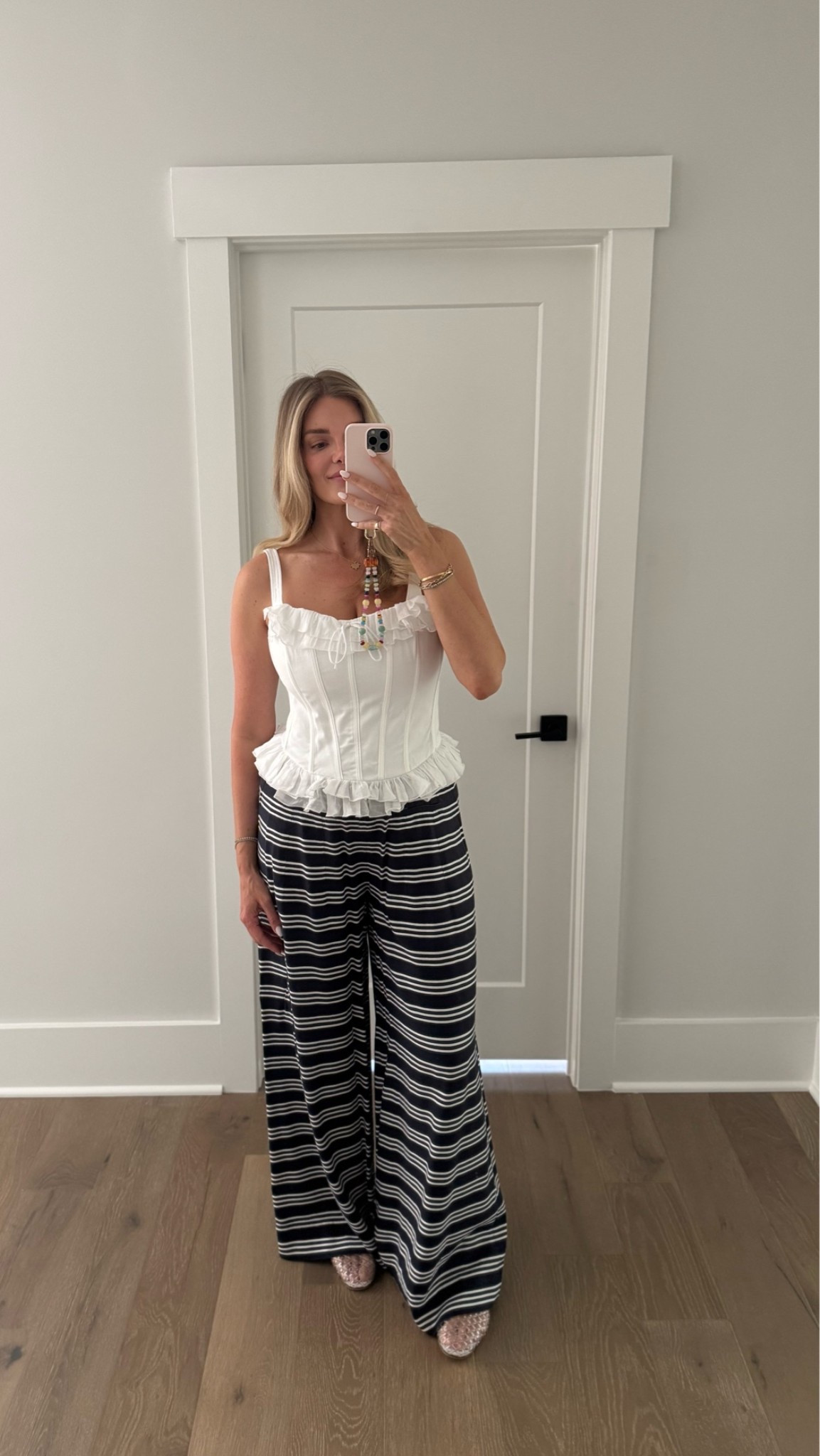 Love this corset top! Wearing size L. Pants are old but linked similar 🤍

#LTKTall