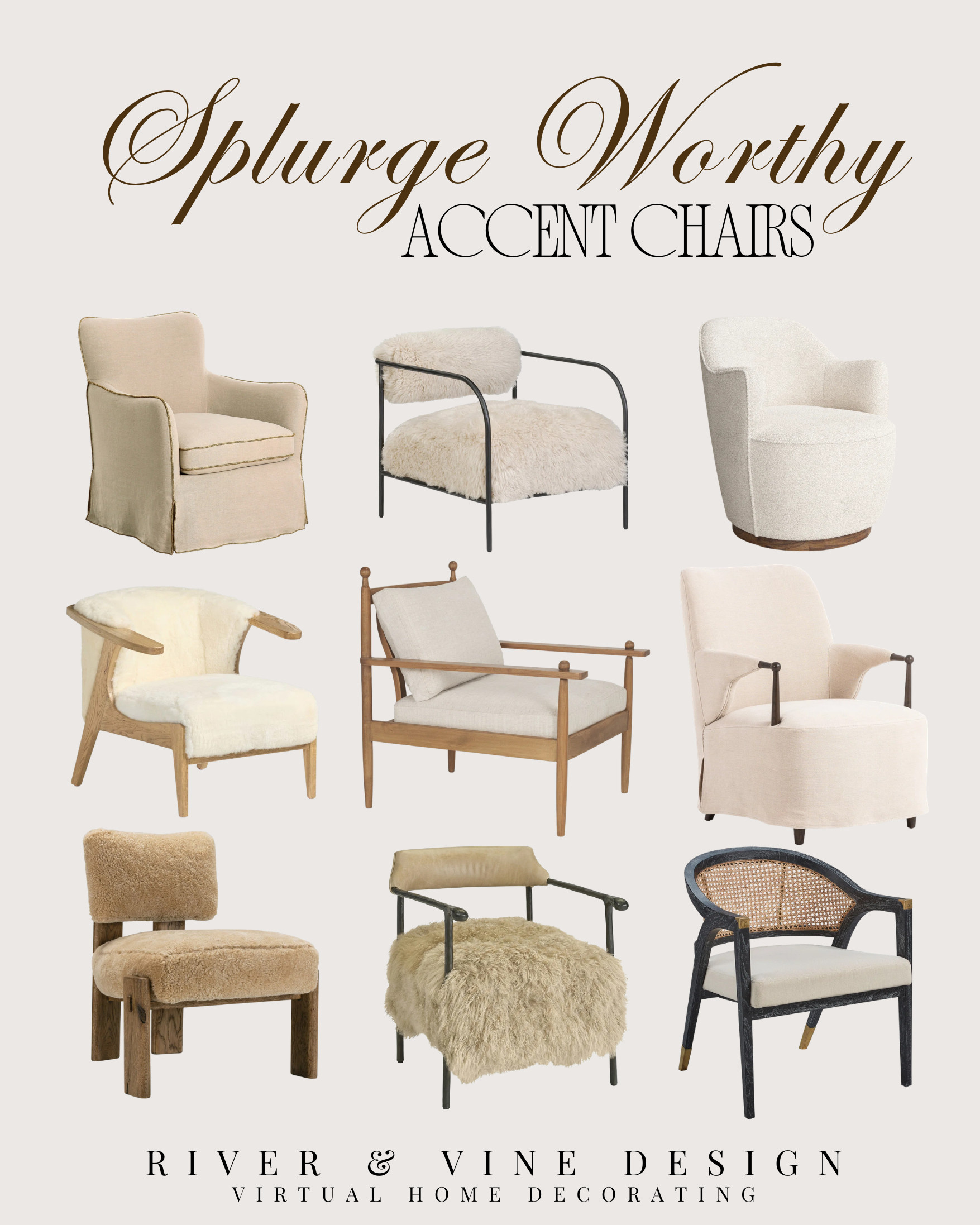 An accent chair is one of the few pieces that can completely change the feel of a room. ✨

These are the styles that instantly make a space feel more elevated — sculptural shapes, warm wood tones, soft bouclé and shearling textures, and silhouettes that feel collected instead of cookie-cutter.

I always say if you’re going to splurge somewhere, make it a piece that adds both comfort and personality. A really good chair becomes more than seating — it becomes part of the room’s identity.

Whether your style leans classic, organic modern, or more collected and layered, these are the kinds of chairs that make everything around them feel more intentional.

A statement chair changes the entire room. ✨ 

 #LTKHome