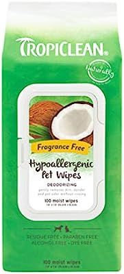 TropiClean Wipes for Pets | Amazon (US)