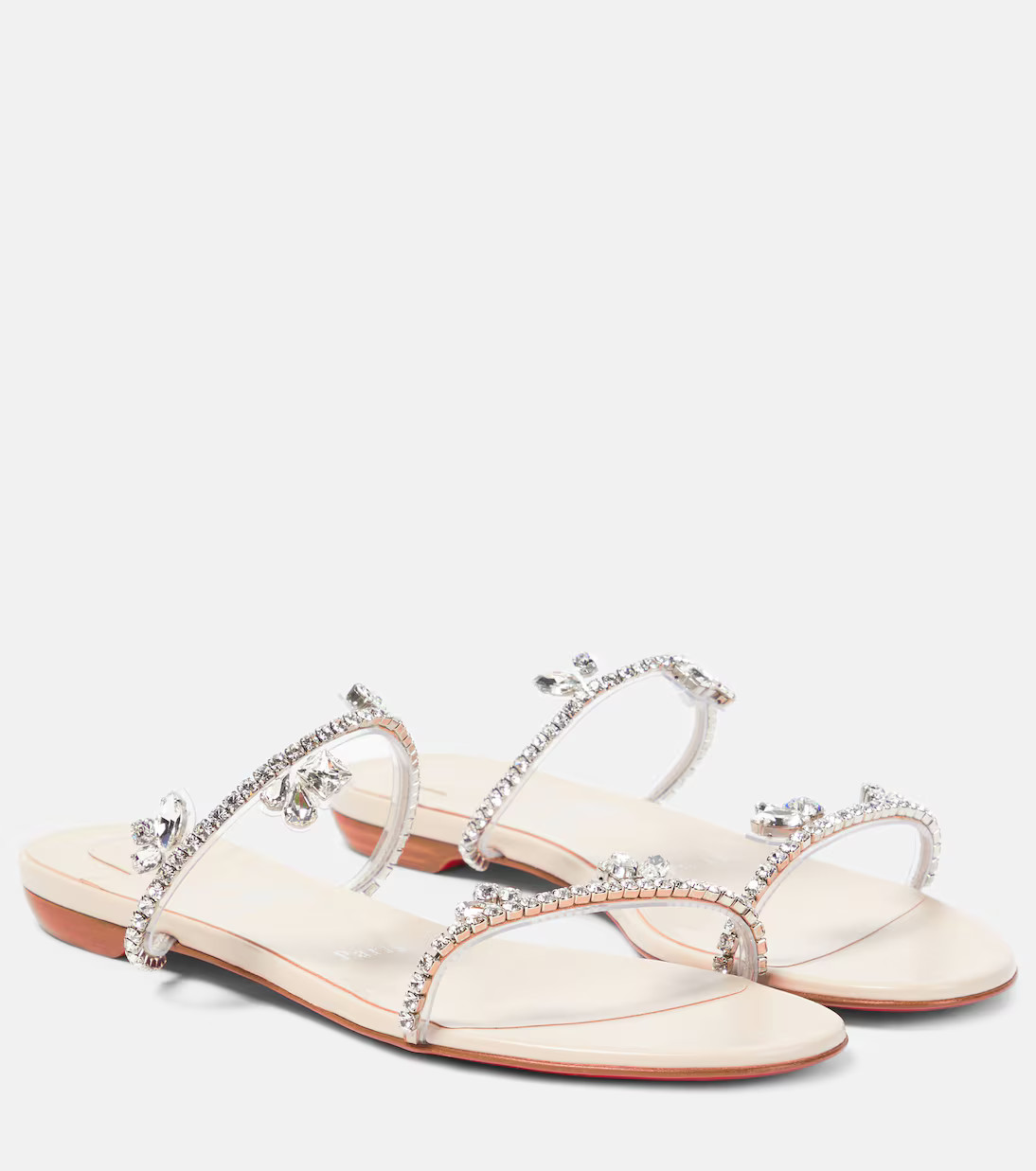 WomenDesignersChristian LouboutinShoesSandalsFlat sandals | Mytheresa (US/CA)
