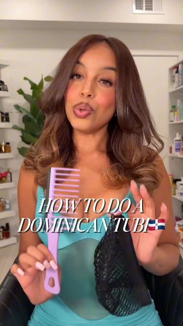 The Dominican tubi is gonna do it EVERYTIMEEEE for those blowouts/silkpresses🇩🇴 here’s a how to in under 45 seconds 

 #LTKgrwm #LTKU