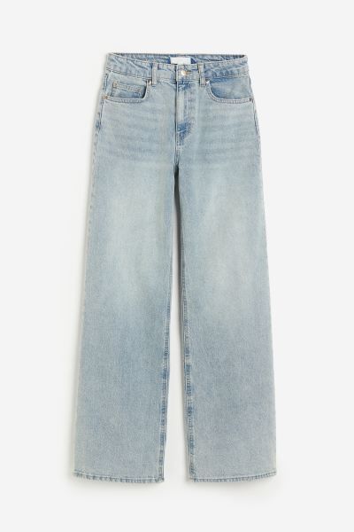 Wide High Jeans | H&M (US + CA)