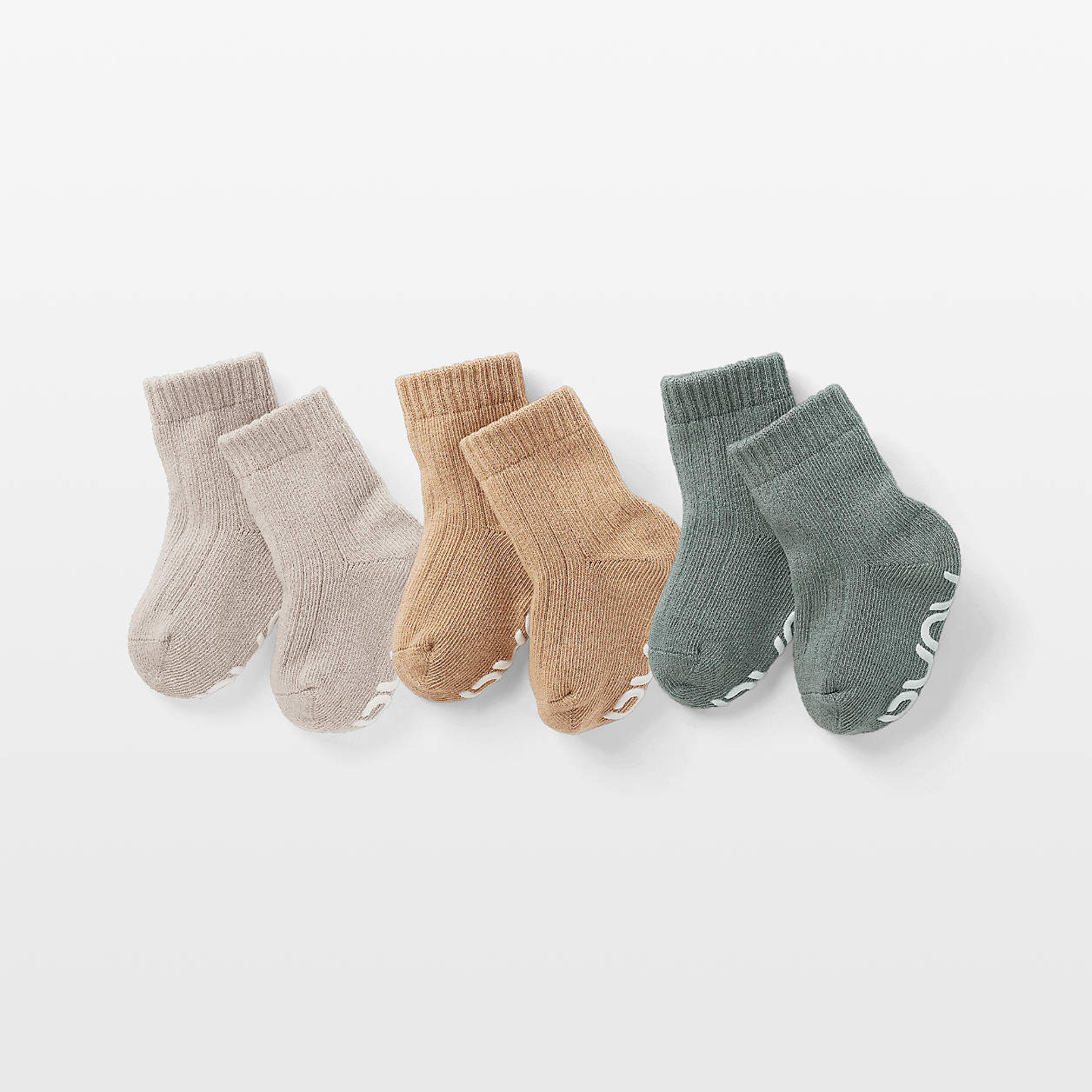 Nuna Shadow Black 2T-3T Cotton Toddler Sock Bundle | Crate & Kids | Crate & Barrel