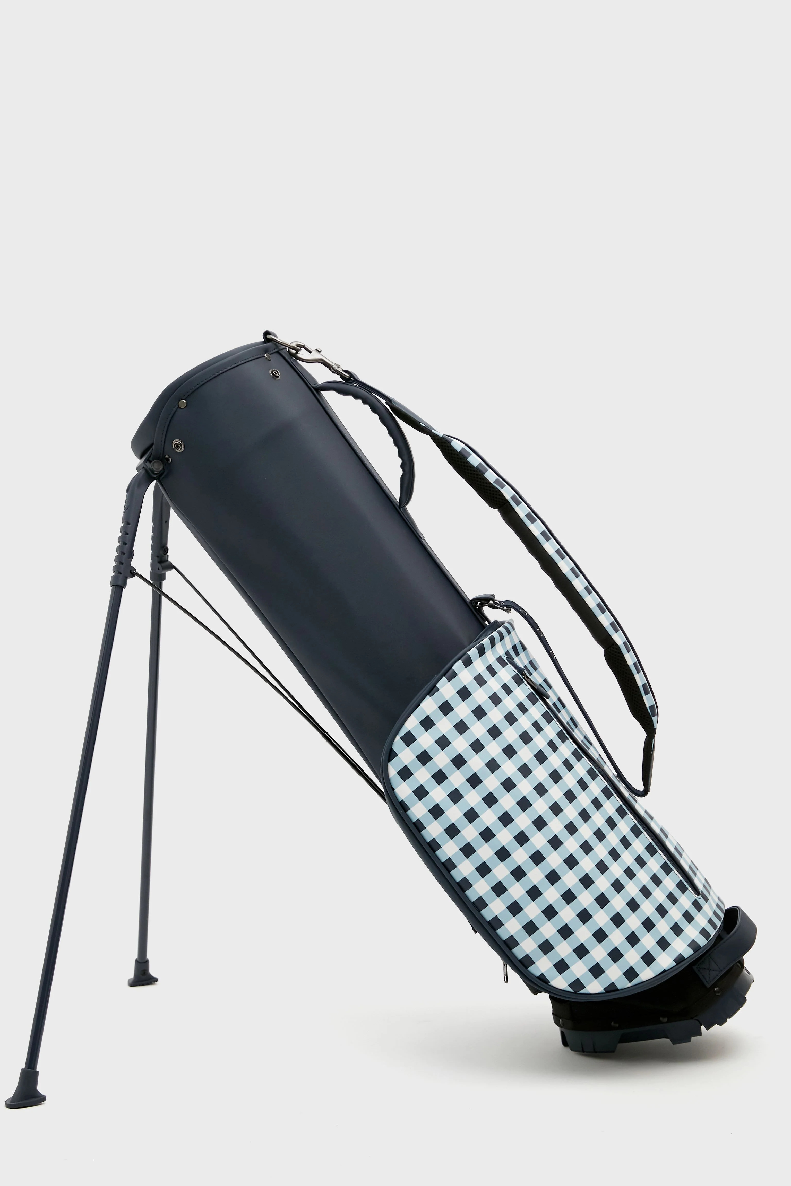 Navy Gingham MIY SL1 Golf Bag | Tuckernuck (US)