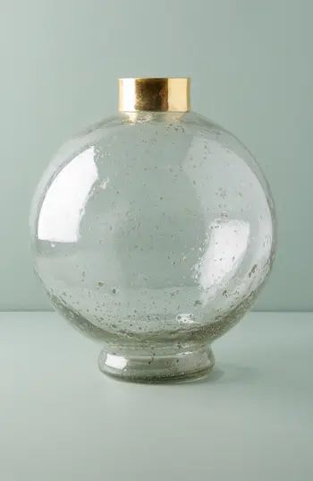 Anthropologie Gilded Large Sphere Vase, Size Large - Metallic | Nordstrom