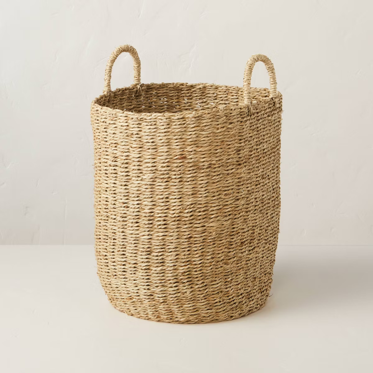 Large Twisted Seagrass Storage Basket - Hearth & Hand™ with Magnolia: Artisanal, Farmhouse Styl... | Target