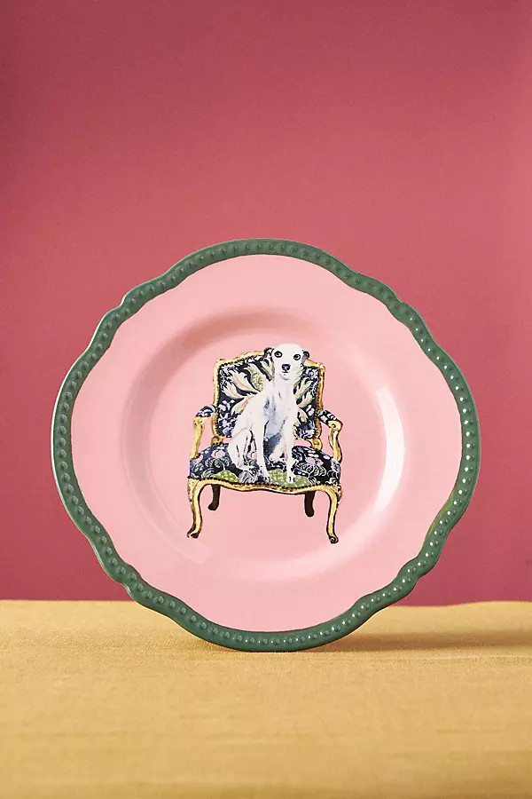 Raphael Balme Hand Painted Dessert Plate | Anthropologie (US)