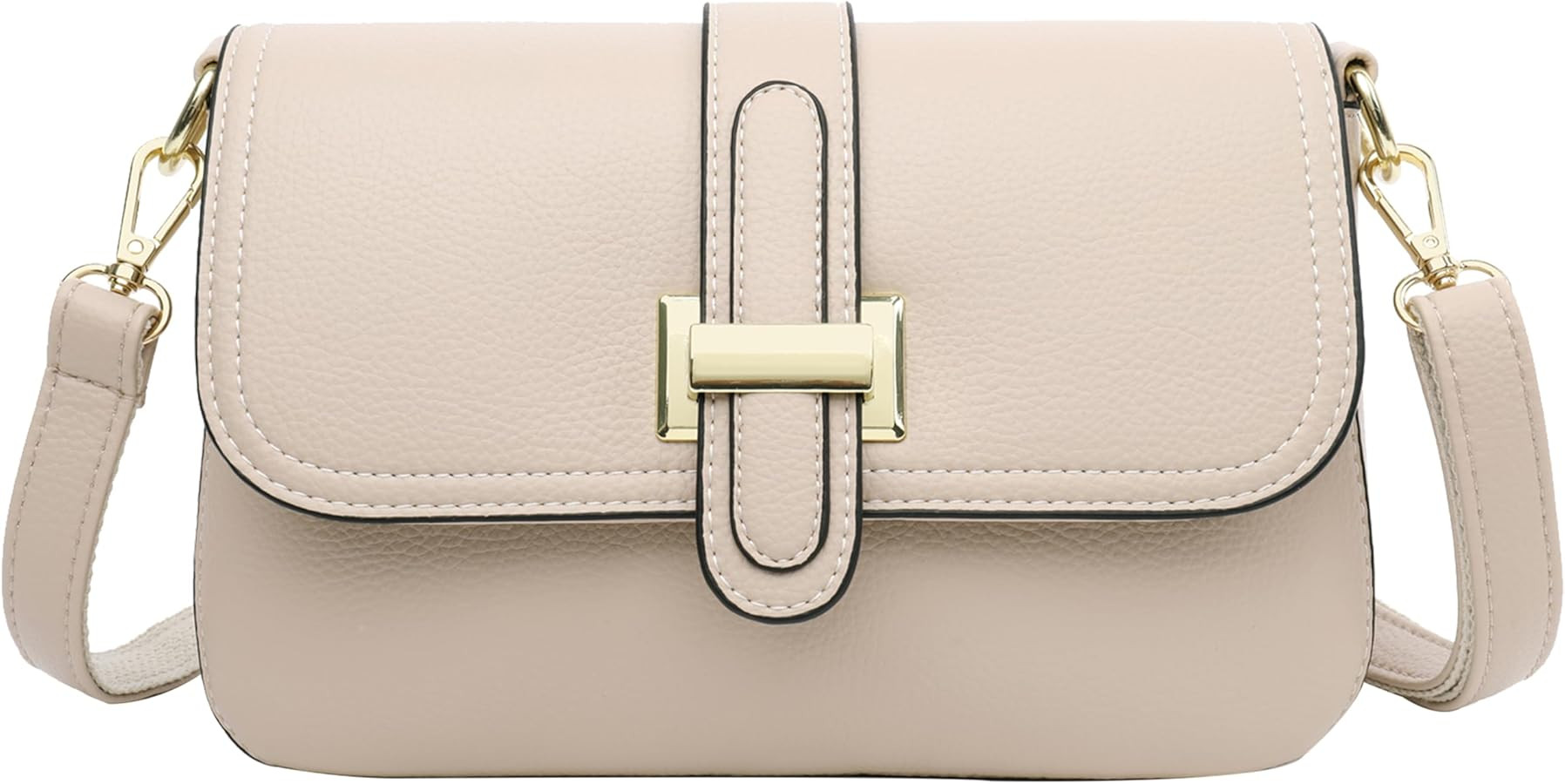 FSD.WG Fashion Quilted Crossbody Bag,Leather Ladies Shoulder Purses, Mini Shoulder Bag,Phone Wall... | Amazon (US)