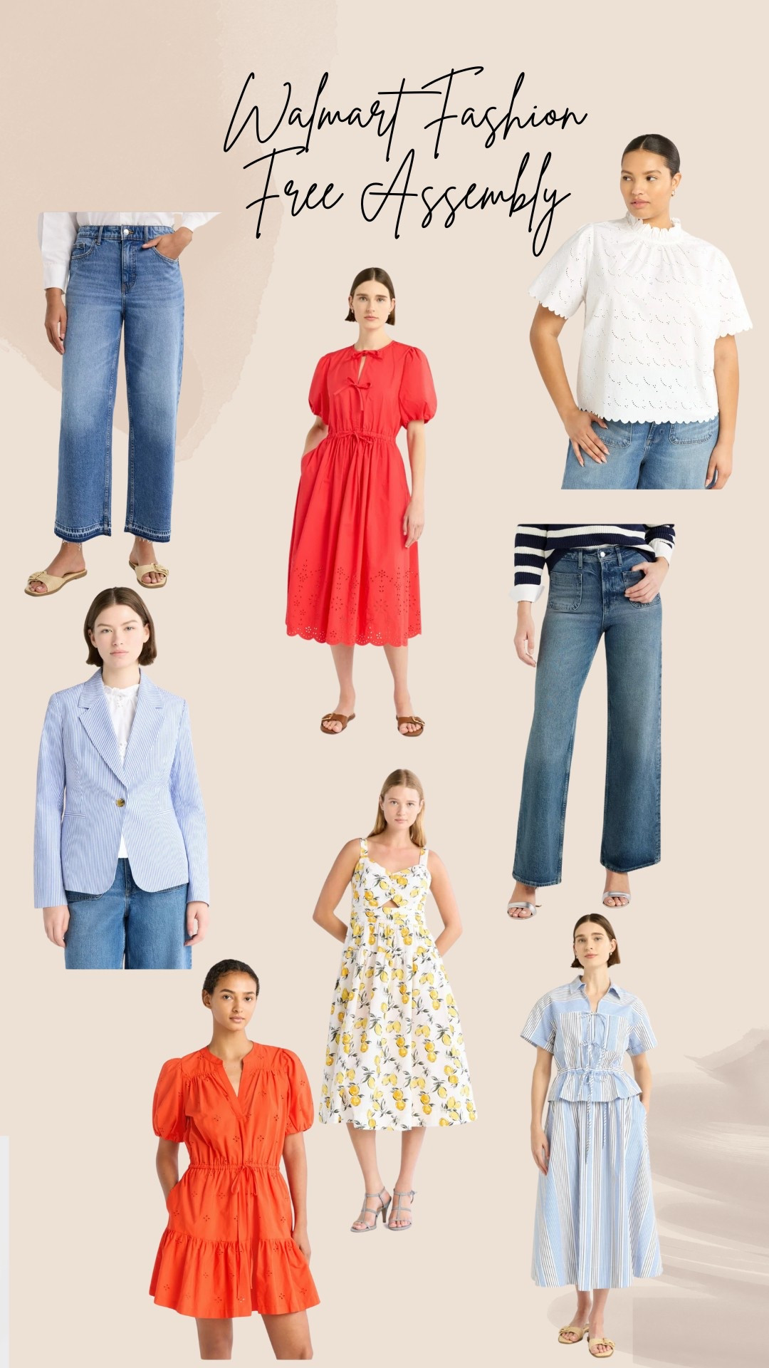 We are so excited to partner with @walmartfashion to share some of our favorite looks for spring- featuring the Free Assembly line @walmart. #walmartpartner

# walmartfashion
#liketkit
#walmart
#springfashion

#LTKStyleTip