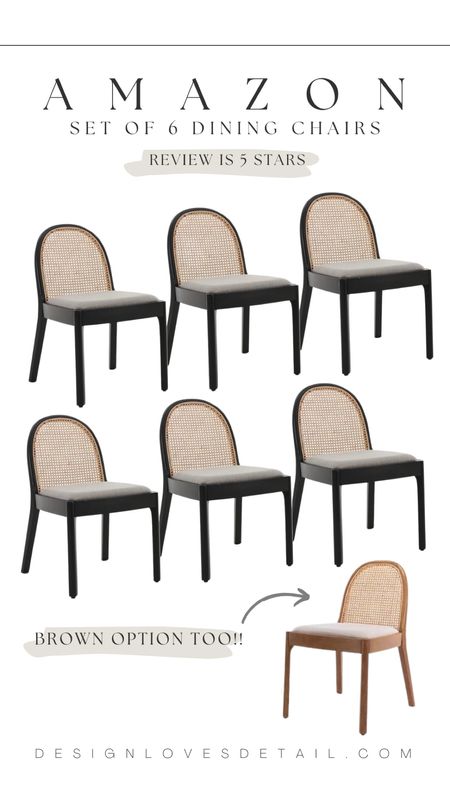 The best Amazon dining chairs that come in a set of 6!!

#LTKsalealert #LTKstyletip #LTKhome