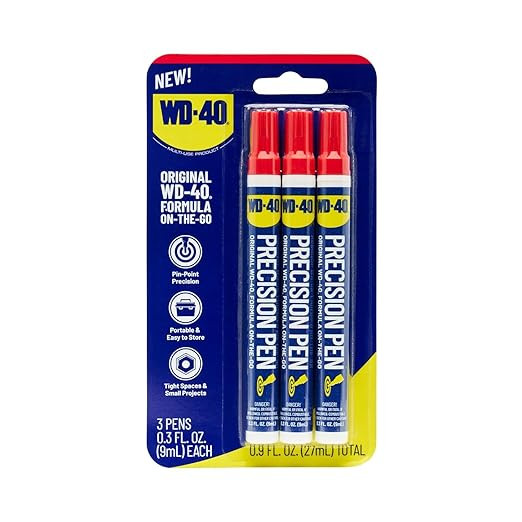 WD-40 Original Formula- Precision Pen On-The-Go, Lubrication with Pin-Point Precision, Controlled... | Amazon (US)