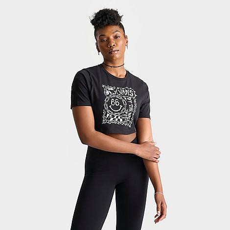 Women's Vans Forever Cropped T-Shirt | JD Sports (US)