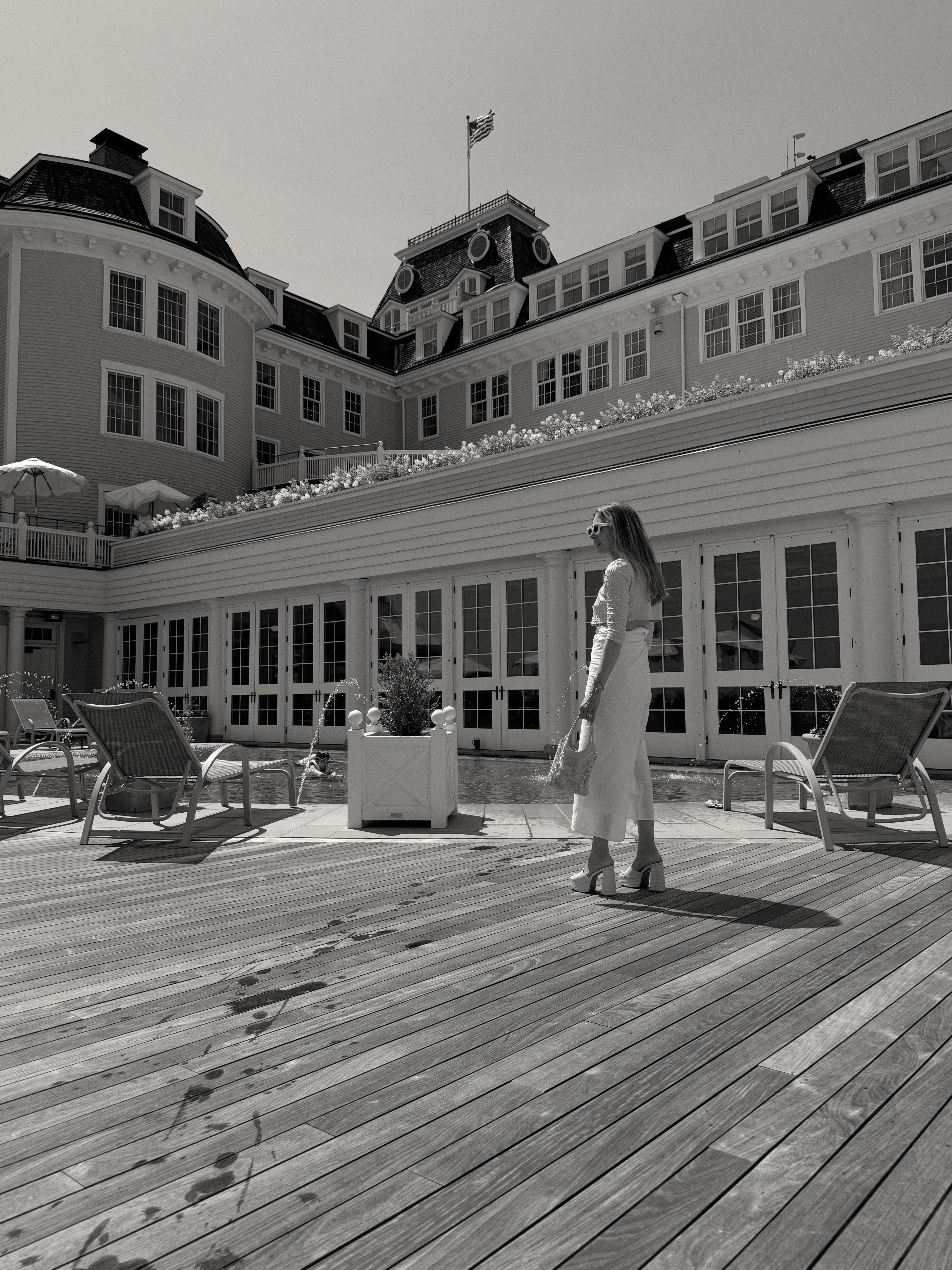 Easy summer outfit for beach and pool. 