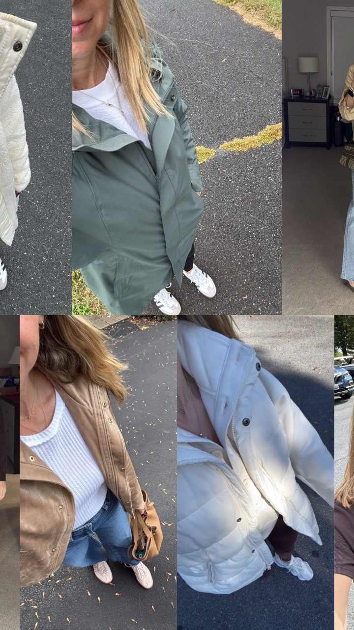 Outfits lately for a mom in her 40s: walls, work at home, doc appt, dinner out and soccer tournament 

#styleover40 #ltkover40 #casualstyle #fallstyle #ltkpetite #fallfashion #fashionover40