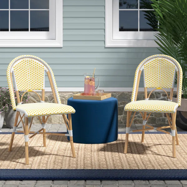 Underhill Wicker/Rattan Patio Dining Side Chair | Wayfair North America
