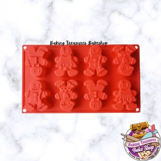 Gingerbread Christmas Chocolate Silicone Mold | Michaels Stores