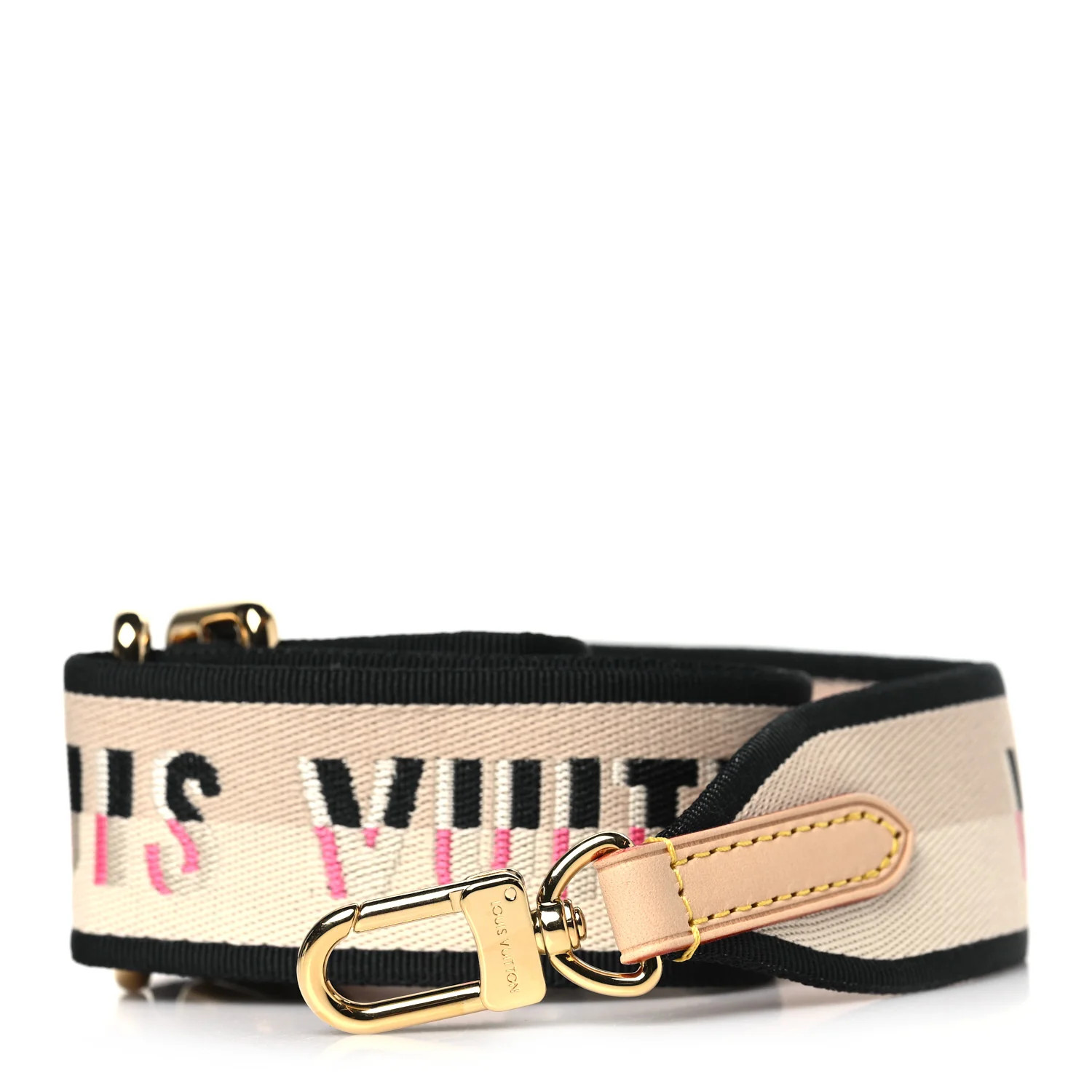 Jacquard Speedy Bandouliere 20 Shoulder Strap Black | FASHIONPHILE (US)