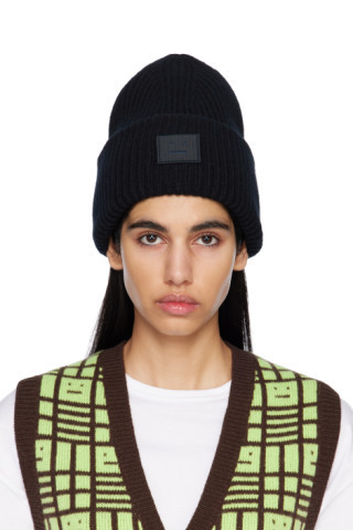 Black Patch Beanie | SSENSE