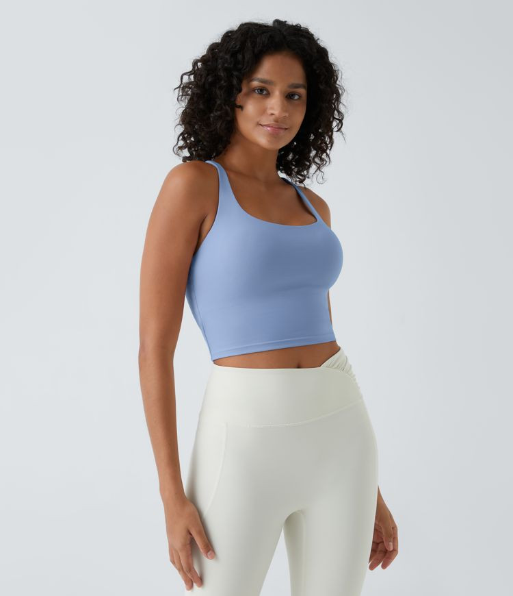 Women’s Cropped Yoga Tank Top A-C Cups - Halara | HALARA