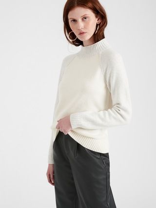 Chunky Color-Block Sweater | Banana Republic (US)