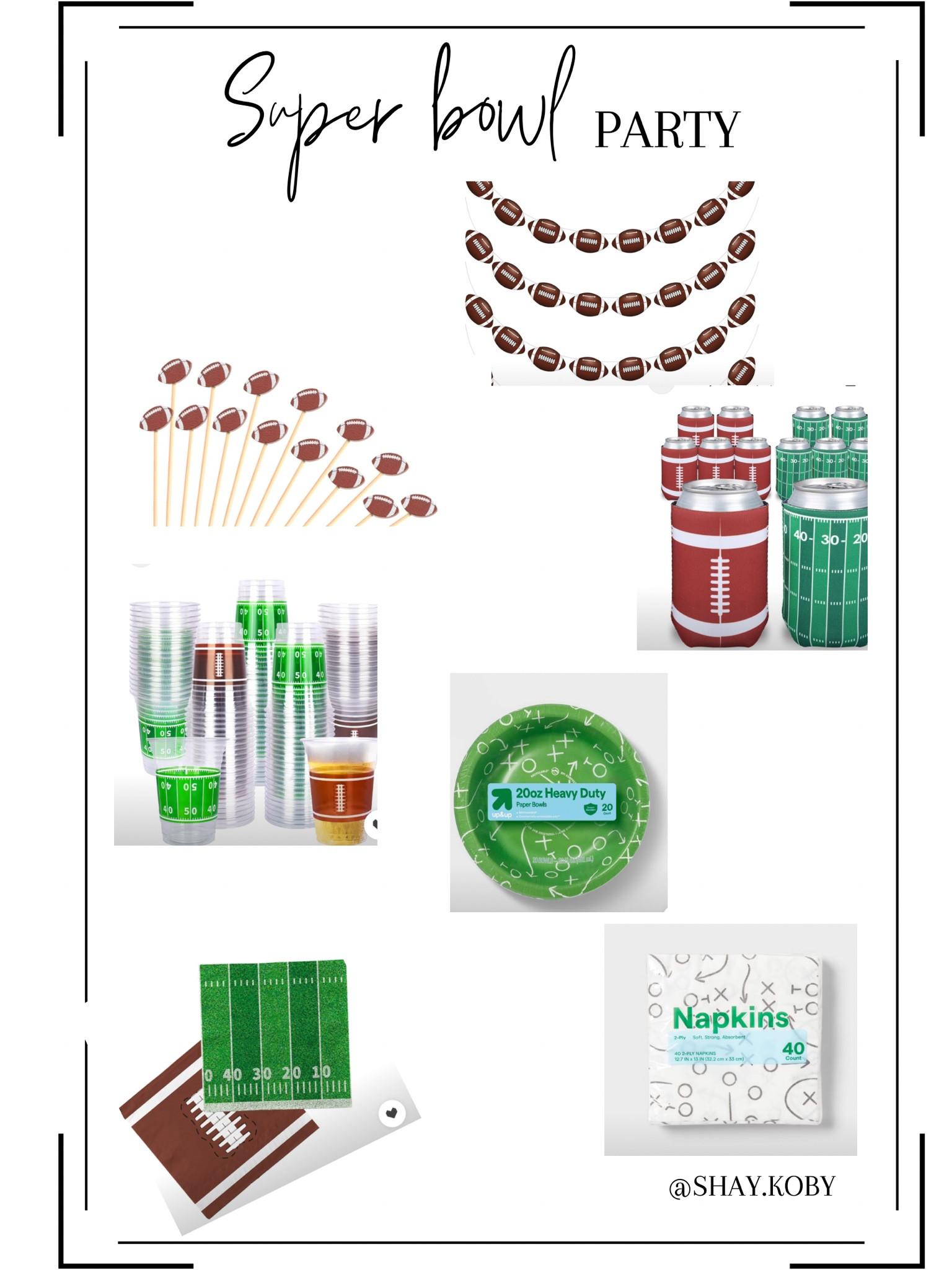 #amazon #amazonfinds #Super Bowl #football #footballparty

#LTKParties #LTKHome #LTKFamily