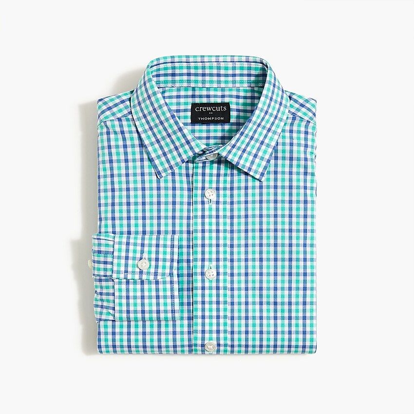 Boys' printed long-sleeve flex Thompson shirt | J.Crew Factory