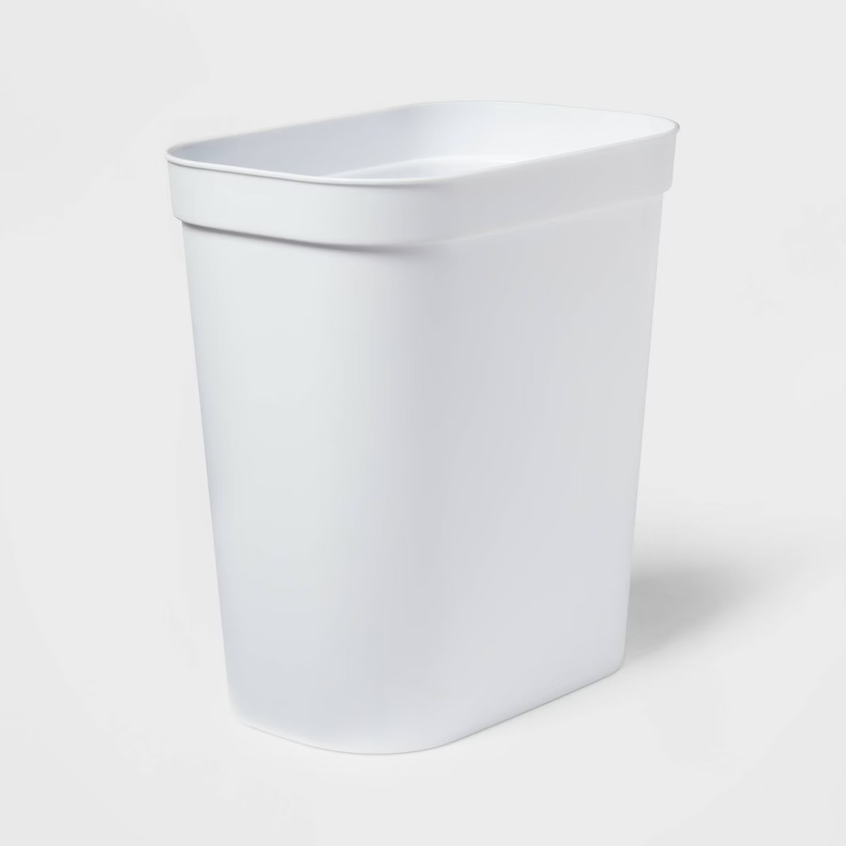 2.5gal Waste Basket White - Brightroom™: Compact Plastic Trash Can for Bathroom or Kitchen | Target