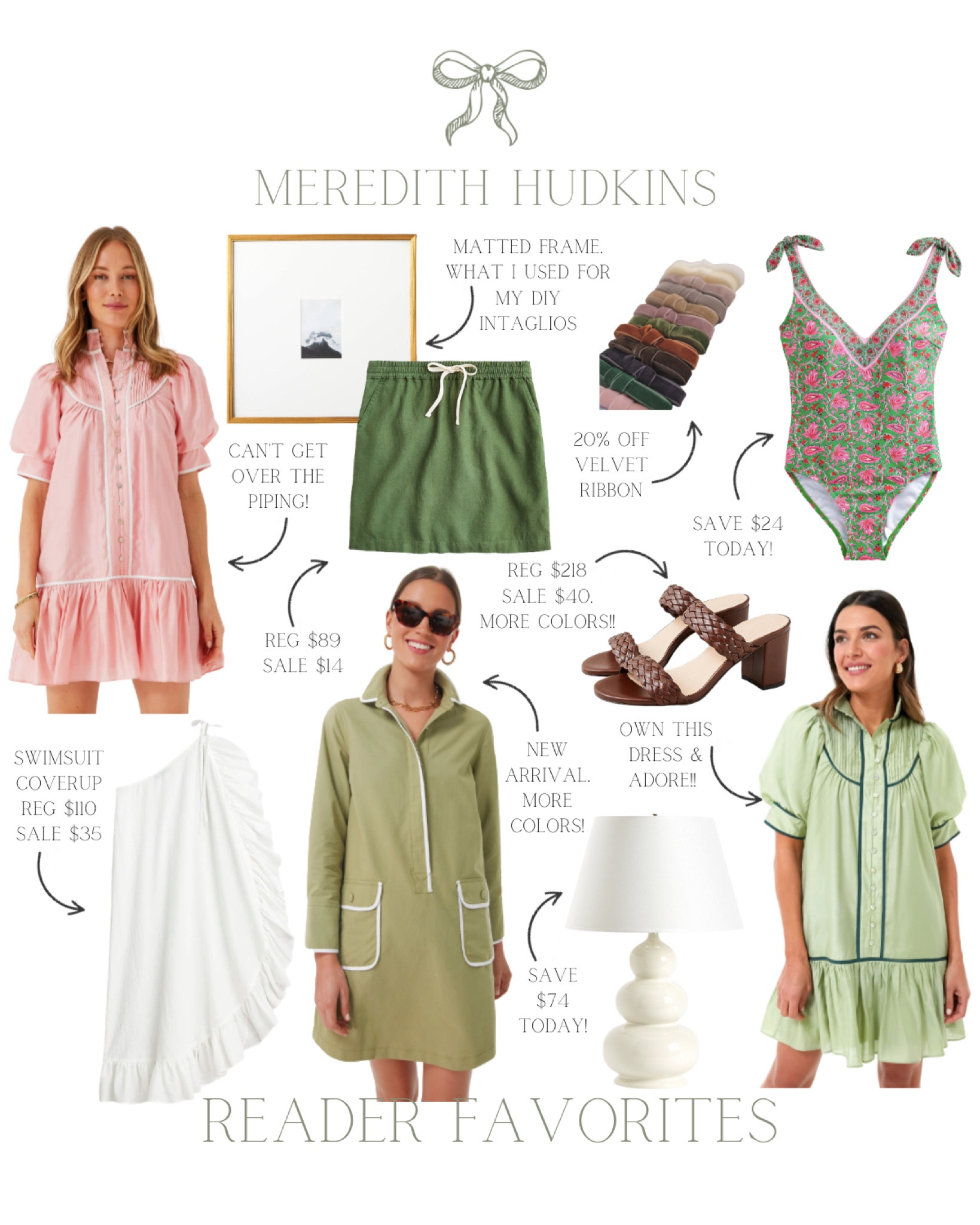 Boden, tuckernuck, I crew factory, j crew, preppy, classic fashion, timeless, women’s fashion, women’s swimsuit, wedding, guest dress, wedding guest, Fourth of July, sale, 4th of July, outfit, pink dress, green dress, braided heels, swimsuit, cover-up, table lamp, home, decor, matted frame, picture, frame, green skirt, velvet ribbon, one piece swimsuit, puff sleeve dress, Ballard designs, etsy, target home 

#LTKsalealert #LTKunder50 #LTKstyletip