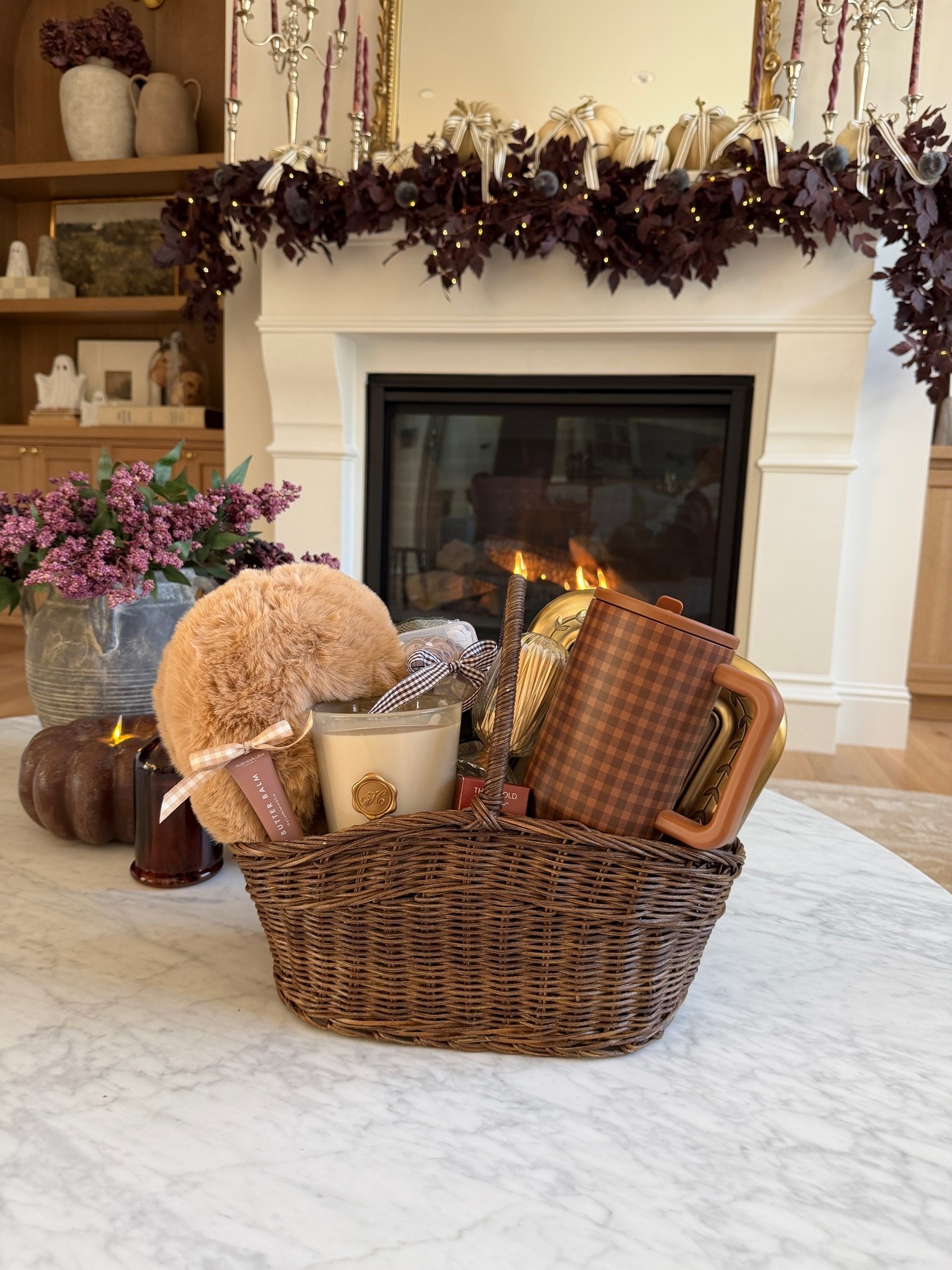 Fall house warming basket 🧺 🍂

#LTKHome #LTKSeasonal