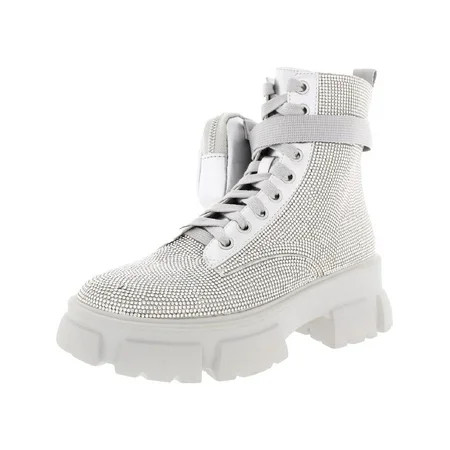 Steve Madden Womens Thora Platform Casual Ankle Boots | Walmart (US)