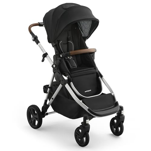 Mockingbird Single-to-Double Stroller 3.0 - Convertible Full Size Baby Stroller for 1, 2, or 3 Kids with 44 Possible configurations, Travel System Compatible - Black Windowpane | Amazon (US)