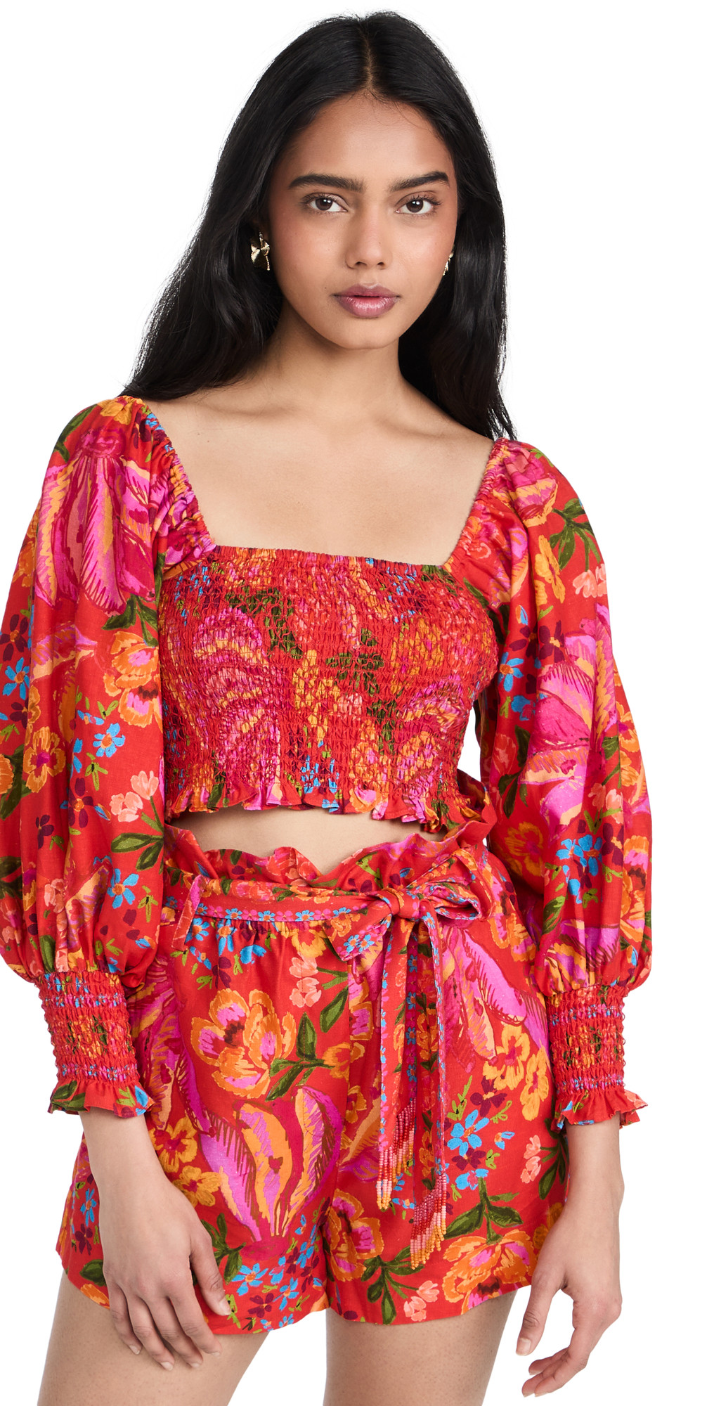 FARM Rio Smocked Top | Shopbop