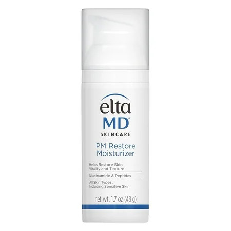 EltaMD PM Restore Face Moisturizer, Night Moisturizer for Face, Safe For All Skin Types, 1.7 oz Pump | Walmart (US)
