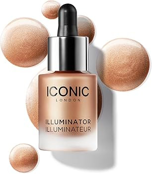 ICONIC LONDON Illuminator | Liquid Highlighting Drops for a Radiant Glow, Cruelty-Free, Vegan Mak... | Amazon (US)