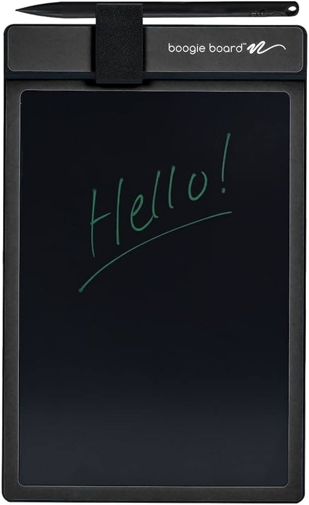 Boogie Board Basics Reusable Writing Pad - Digital Drawing Tablet, LCD Writing Pad with Instant E... | Amazon (US)