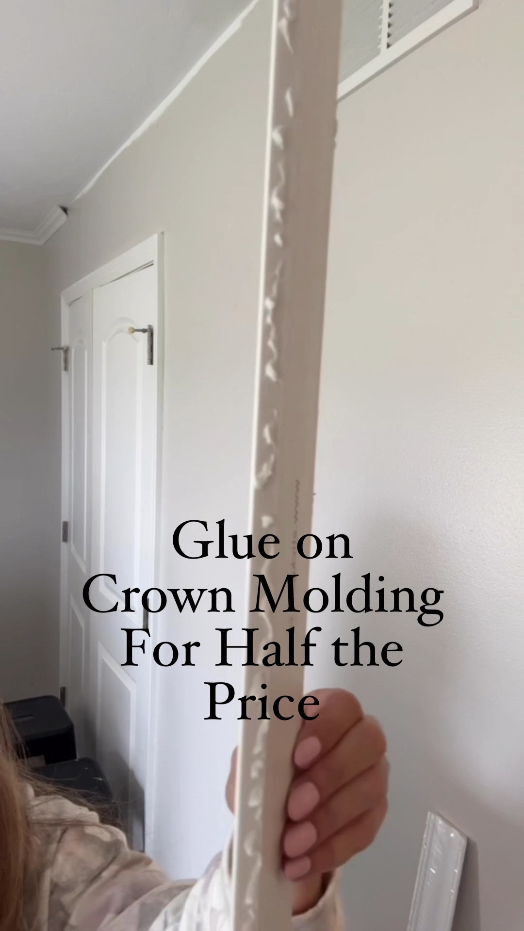 Linking everything you need to install the glue on crown molding from my recent reel. I used the nest method and cut it on my miter saw, but it can be cut with a simple miter box alone which I’ve linked❤️

#LTKHome #LTKFamily #LTKU