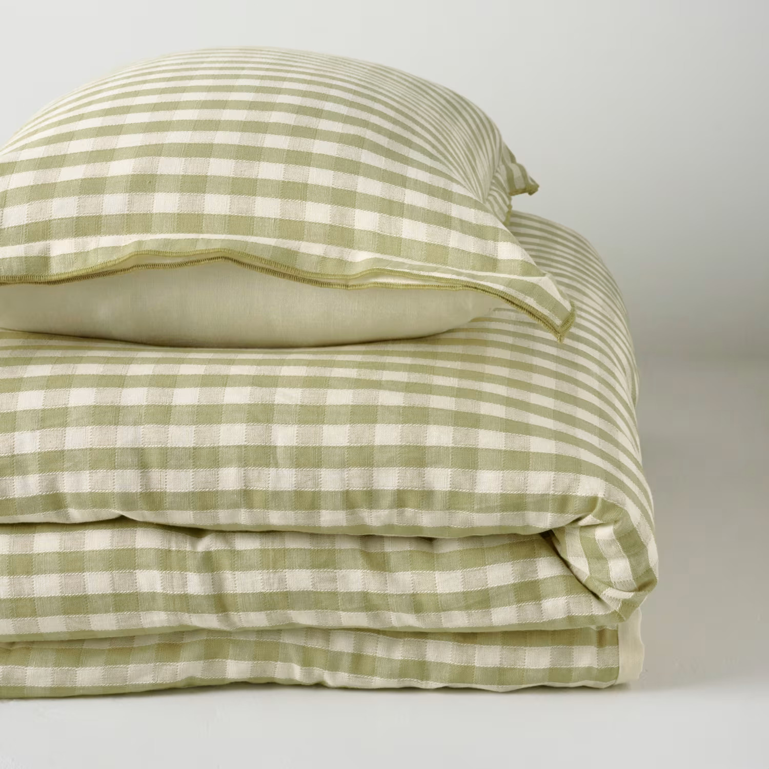 Maxine Gingham Duvet Cover | Magnolia
