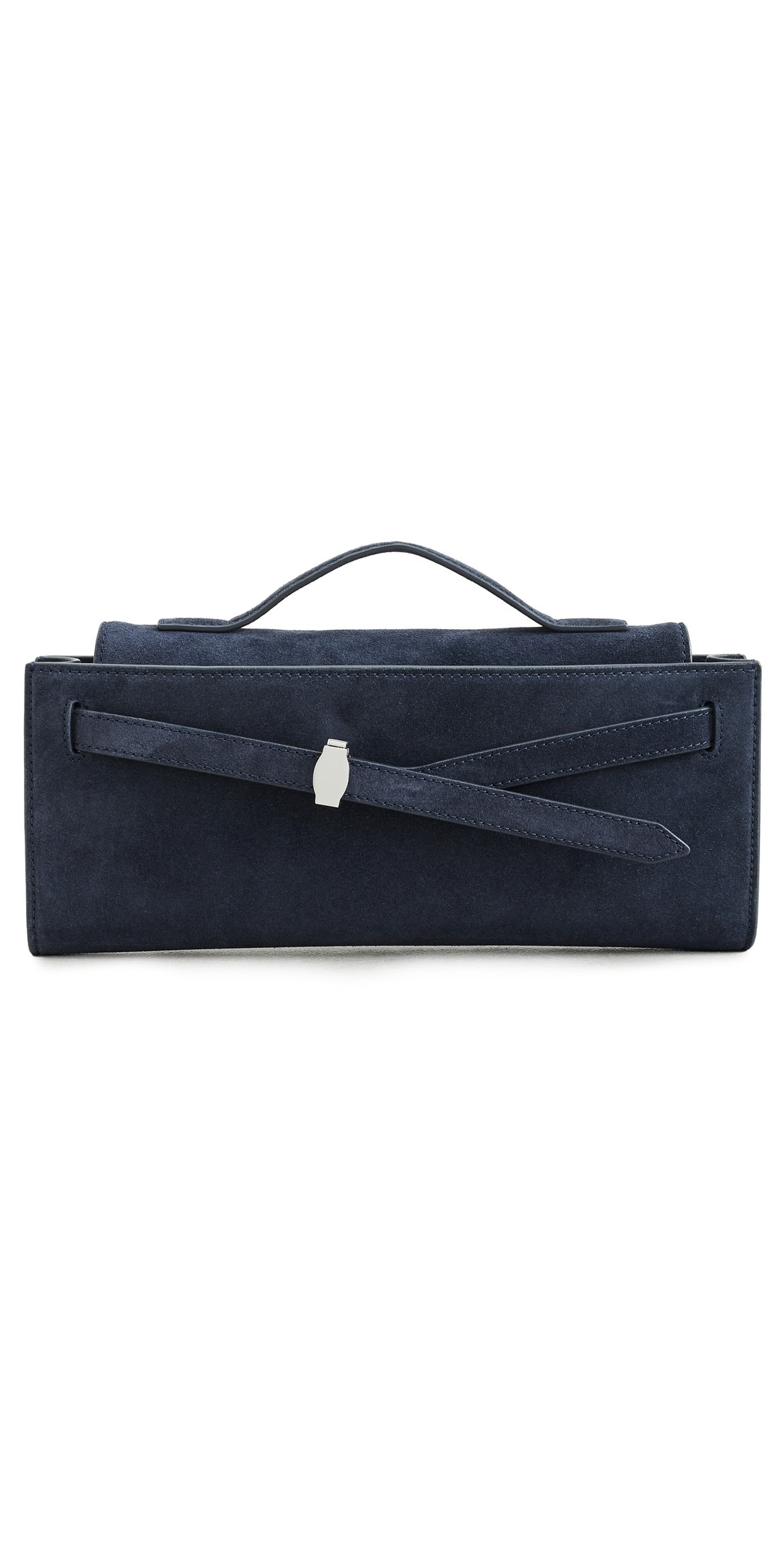 Veronica Beard Suede Veronica Beard Dash Clutch Vb Navy One Size | Shopbop