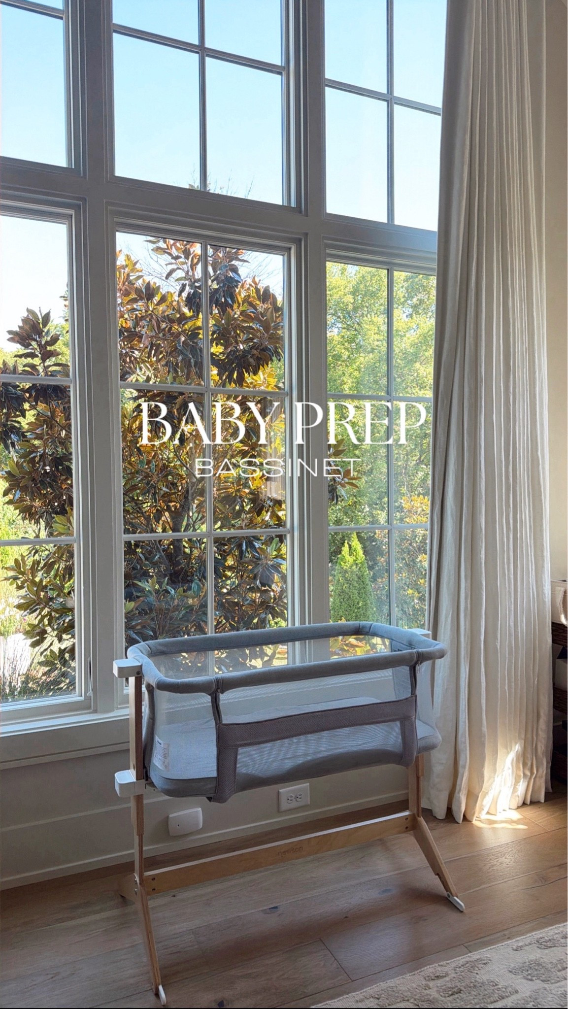 Bassinet we have set up in our primary room! We have the grey color, but it also comes in a new sandstone color that I really as well. A great bassinet that is breathable & washable!

#LTKBaby #LTKmomlife #LTKHome