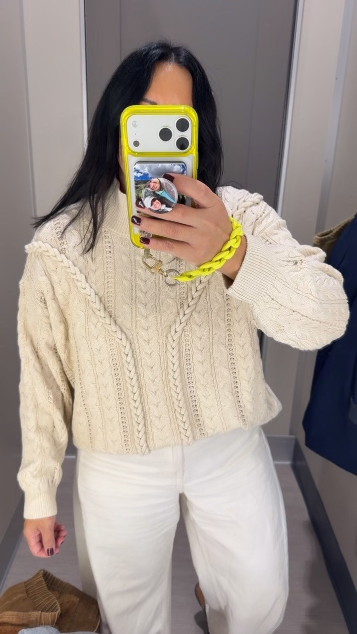 LOVE this sweater. I could have done a medium but I love the oversized fit of the large.

#LTKWorkwear #LTKOver40 #LTKMidsize