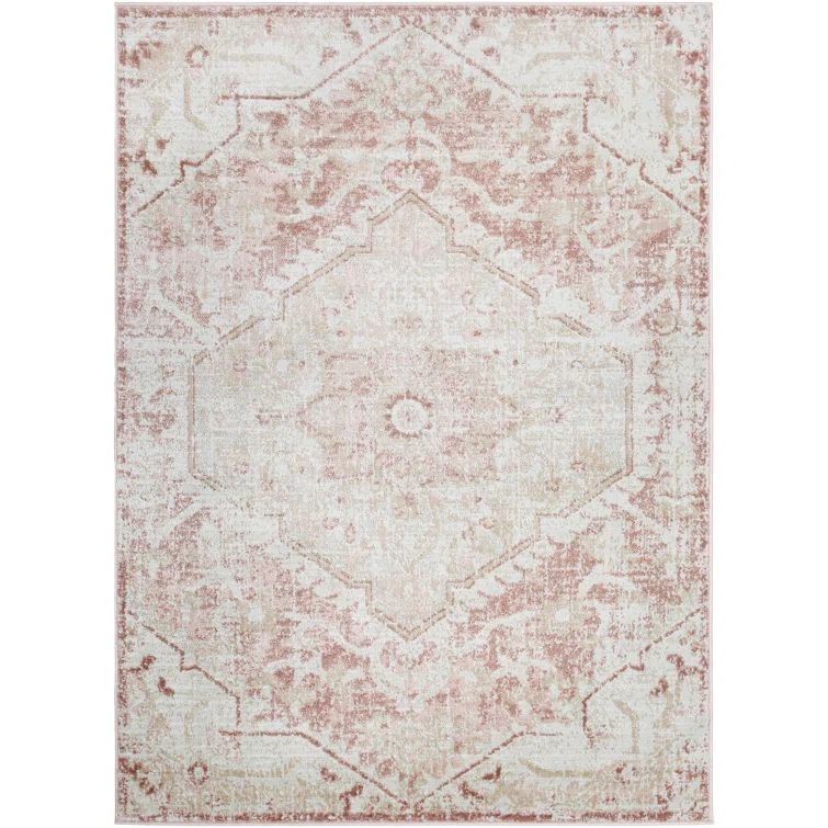 Carlita Oriental Pink Area Rug curated on LTK