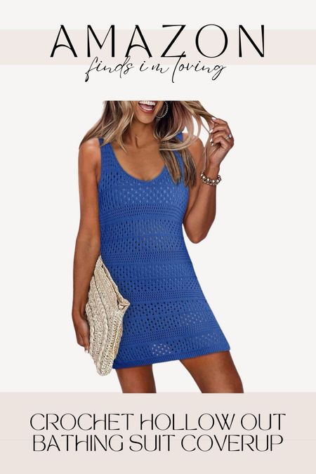 Amazon finds I’m loving, swimsuit coverup, crochet coverup, resort wear, vacation outfit, amazon fashion, Amazon fashion finds  #amazon #resortwear 

#LTKstyletip #LTKfindsunder50 #LTKswim