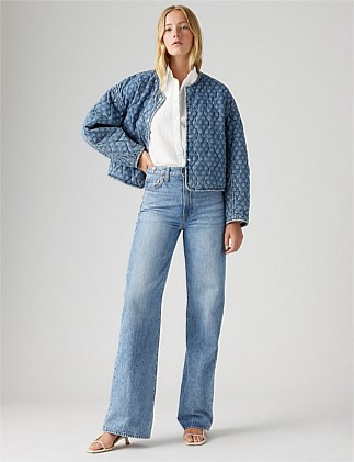 Ribcage Wide Leg Jean | David Jones (Australia & New Zealand)