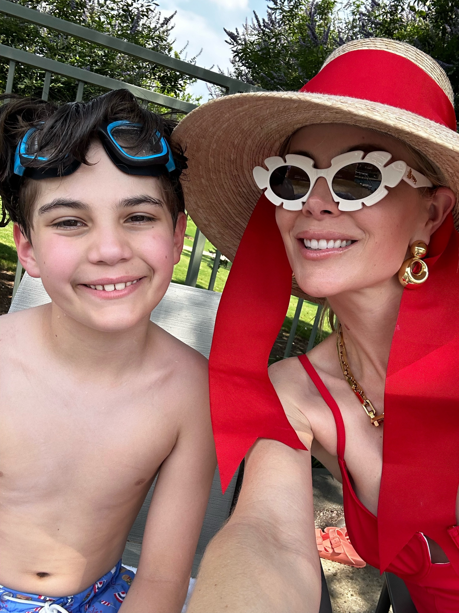 Memorial Day with my boy 💙❤️🤍 Linked both of our swimsuits 

#LTKkids #LTKswim #LTKfamily