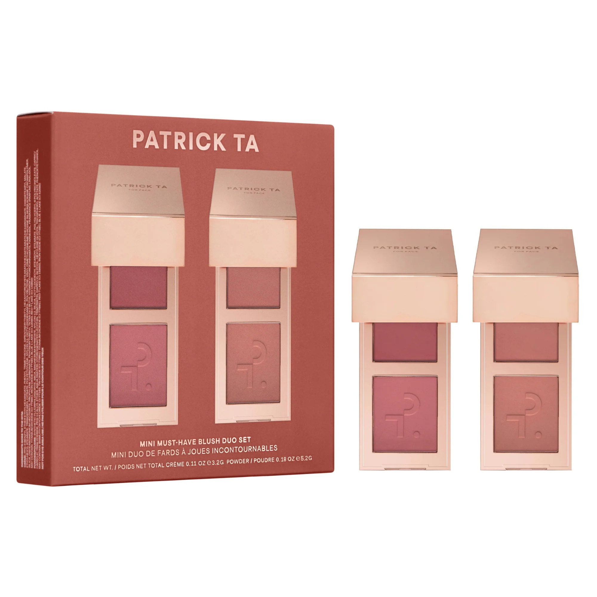 Mini Must-Have Blush Duo Set | Patrick Ta Beauty