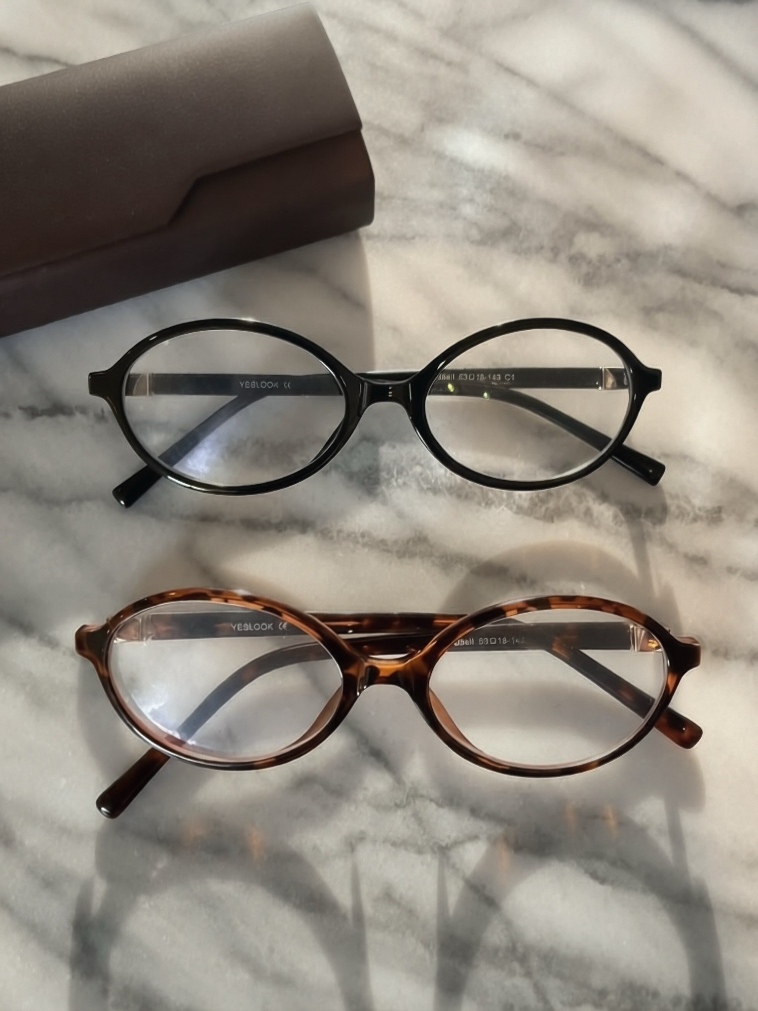 My round reading glasses from Yesglasses. They have a great selection of inexpensive current and classic frame styles of eyeglasses + sunglasses. These are the Noelle and Ubell readers, and they also offer blue light and prescription glasses. 

• free shipping
• AI photo try-on / guide to find the right frame for your face
• 14 day fit guarantee
• 365 day quality guarantee

#LTKselfcare #LTKU #LTKSaleAlert